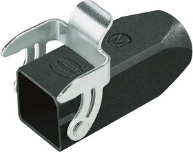 19370031750, Разъем для тяжелых условий, M20, Hood, Top Entry, Корпус из Цинка, 1 Рычаг, 3A