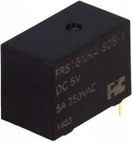 FRS16NHA-S51-5VDC, Реле: электромагнитное, SPST-NO, Uобмотки: 5ВDC, 5A/125ВAC, 5А