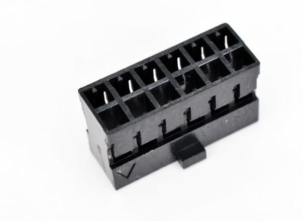 MX-51110-1251, 2mm MGrid WtB Rec Crp Hsg PBT Blk 12Ckt