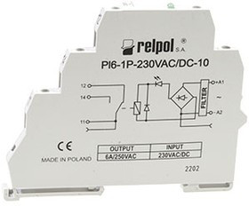 PI6-1P-230VAC/DC-10 (GRAY)