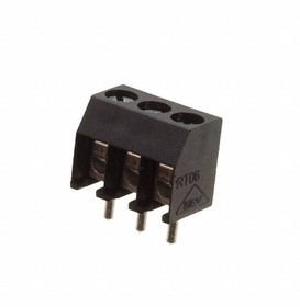 31059103, Клеммная колодка типа провод к плате, 3.5 мм, 3 вывод(-ов), 28 AWG, 16 AWG, 1 мм², Винт