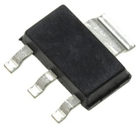 FJT44TF, FJT44TF NPN Digital Transistor, 300 mA, 400 V, 3 + Tab-Pin SOT-223