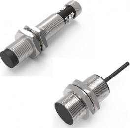 TLN30-25PC-E2 индуктивный датчик с увеличенным расстоянием срабатывания, Sn=25 мм, корпус М30 латунь, не заподлицо, PNP NC, 10...30VDC, 100Г