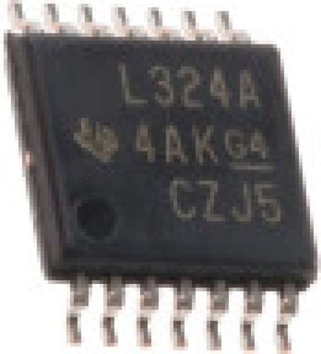 TLV4316IPWR, Operational Amplifiers - Op Amps Quad, 5.5-V, 10-MHz, RRIO operational amplifier 14-TSSOP -40 to 125