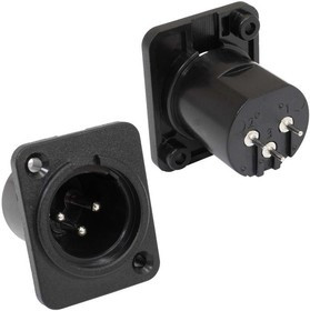 JD-373, Разъём микрофонный XLR вилка 3-контакта