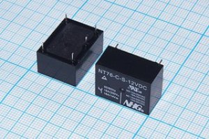Реле 12В, NT76-C-S-12V-0,45W, 1x10A,250V/12A30VDC; №15205 реле 12В\NT76-C-S-12V-0,45W\ 1x10A,250V/12A30VDC\ Реле 12В, NT76-C-S-12V-0,45W, 1x10A,250V/12A30VDC; №15205 реле 12В\NT76-C-S-12V-0,45W\ 1x10A,250V/12A30VDC\