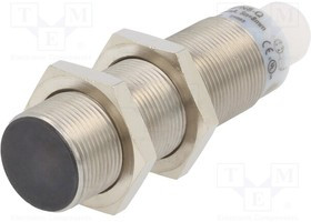 E57G-18SPN8-Q, Датчик: индуктивный; Конф.выхода: PNP / NO; 0-8мм; 10-30ВDC; М18