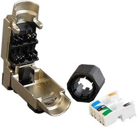 SS-39300-002, Modular Connectors / Ethernet Connectors Cat6A RJ45 Punch Down Plug