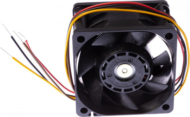 9GV0612P1G03, San Ace 9GV Series Axial Fan, 12 V dc, DC Operation, 142.2m³/h, 33.6W, 2.8A Max, 60 x 60 x 38mm