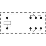 RP2.52.9.024.00, Реле 2 пер. 24VDC, 5A/ 250VAC RP2.52.9.024.00, Реле 2 пер. 24VDC, 5A/ 250VAC