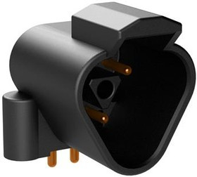 ATF13-3P-BM11J1939, Automotive Connectors 3Pin Screw Boss Gold J1939