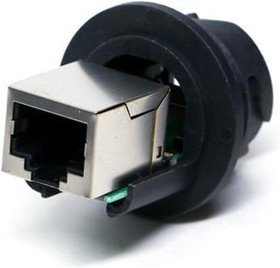 RDP-5SPFFH-TCM7001, Modular Connectors / Ethernet Connectors PANEL 3KEY 5E F CONN F PIN