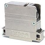 172704-0179, D-Sub Backshells FCT HOOD S5 70DEG SHLD PLSTC W/SCRWLCK