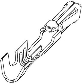 70058-1096, Headers &amp; Wire Housings SL Fem Crimp Term 24-30 AWG Tin