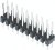826925-8, AMPMODU MOD II Series Straight Through Hole Pin Header, 16 Contact(s), 2.54mm Pitch, 2 Row(s)