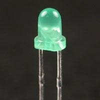 WP3A8GD, Standard LEDs - Through Hole Green 568nm Diffused 20mcd