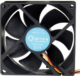 5bites Вентилятор FB9225S-12H3 92X25 / SLEEVE / 2500RPM / 3P