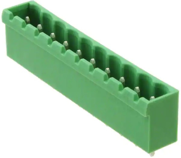 1755503, Pluggable Terminal Blocks 10 Pos 5mm pitch Through Hole Header 1755503, Pluggable Terminal Blocks 10 Pos 5mm pitch Through Hole Header