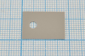 Изоляционная прокладка, 14x18x0,02, резина, 2A1813, под TO-220