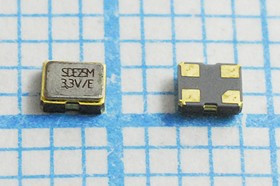 Кварцевый генератор 25000, SMD02016C4, 3,3В, SOC2016, T/CM Кварцевый генератор 25000, SMD02016C4, 3,3В, SOC2016, T/CM