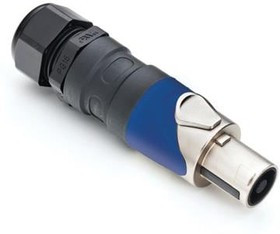 SP-2-FNSG, Loudspeaker Connectors 2P Cable Conn Solder PG Gland Nickel/Blu