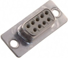 09 67 009 4704, Разъем D Sub, DB9, Standard, Гнездо, Серия Tin And Dimple, 9 контакт(-ов), DE, Solder Cup