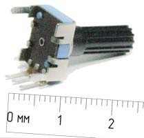 Резистор переменный поворотный 2,2к\\\\\моно; №4537 РПвр 2,2к\\\\\моно