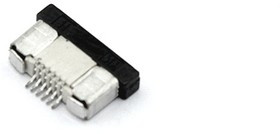 Разъем FPC Half Coverage Bottom Contact 0.5K-BX-6PWB 6 pin высота 2мм шаг 0,5мм