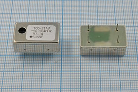 Термокомпенсированный кварцевый генератор 16.384МГц, SIN, 1.5ppm; гк 16384 \TCXO\24x14x8\ SIN\5В\TCO