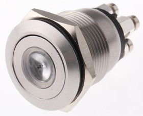 MPI001/TERM/D1, Pushbutton Switches Stainles Steel Vandl Resistant Switch