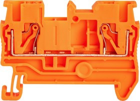 Клемма проходная, 2.5кв.мм, PUSH-IN