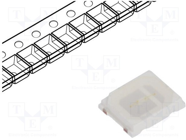 LL-R2835BC-B4M-M10, LED; SMD; 2835,PLCC2; blue; 1000?1500mcd; 3.5x2.8x0.8mm; 120°; 60mA LL-R2835BC-B4M-M10, LED; SMD; 2835,PLCC2; blue; 1000?1500mcd; 3.5x2.8x0.8mm; 120°; 60mA