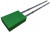 SSL-LX2573PGD, Standard LEDs - Through Hole 2mm x 5mm Green