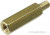 PCHSN-15, (KLS8-DBL-M3-E5.0-L15), Стойка латунная для печатной платы, шестигранная, М3, 15мм, отверстие- винт PCHSN-15, (KLS8-DBL-M3-E5.0-L15), Стойка латунная для печатной платы, шестигранная, М3, 15мм, отверстие- винт