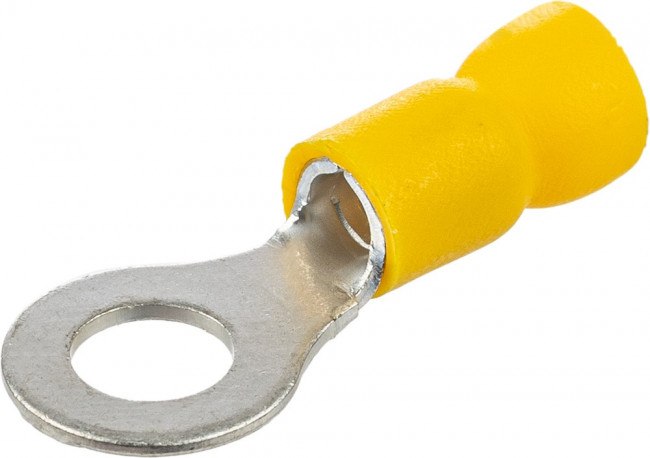 Наконечник кольцевой изолированный НКИ с легким вводом проводника 6,0-6 (100 шт.) TDM Наконечник кольцевой изолированный НКИ с легким вводом проводника 6,0-6 (100 шт.) TDM