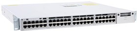 Catalyst 9300 48-port 1Gb copper with modular uplinks, PS 1x350W, Network Advantage, C9300-48T-A