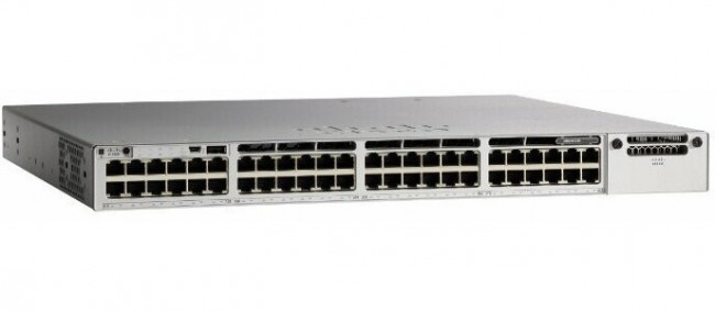 Catalyst 9300 48-port 1Gb copper with modular uplinks, PS 1x350W, Network Advantage, C9300-48T-A Catalyst 9300 48-port 1Gb copper with modular uplinks, PS 1x350W, Network Advantage, C9300-48T-A