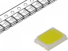 OSW42835C1H-60MA, LED; SMD; 2835; white cold; 20lm; 4500-7000K; 80; 120°; 60mA