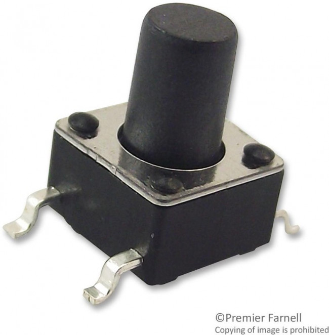 1301.9318, Tactile Switches 6X6 SHORT TRAVEL SWITCH 8.0MM 1301.9318, Tactile Switches 6X6 SHORT TRAVEL SWITCH 8.0MM