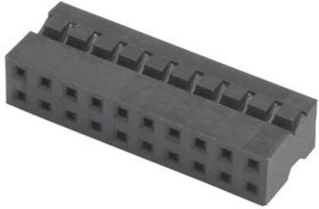 M22-3021200, Корпус разъема, Гнездо, 24 вывод(-ов), 2 мм