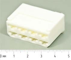 Кожух для клемм, гнездо 6.4x0.8мм, колодка для 8 клемм; №1110 клемма кожух гн 6,4x0,8\\8H \\\пл [20606 Кожух для клемм, гнездо 6.4x0.8мм, колодка для 8 клемм; №1110 клемма кожух гн 6,4x0,8\\8H \\\пл [20606