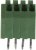 1-2834021-4, PCB Terminal Block, 4-Contact, 2.5mm Pitch, Through Hole Mount, 1-Row, Solder Termination