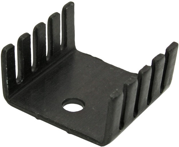 718A, Охладитель 9,8*20*19,3 алюминий