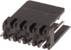 66100511622, 475 Series Straight Through Hole PCB Header, 5 Contact(s), 2.54mm Pitch, 1 Row(s), Shrouded
