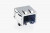 SS-6466-NF-A431, Conn RJ-25 F 6 POS 1.27mm Solder RA Thru-Hole 6 Terminal 1 Port