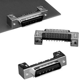 10120-52B2PC, D-Sub Micro-D Connectors 20P THRUHOLE RA PLUG