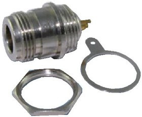 HYR-0315 (N-7315) (GN-315), Разъем N, гнездо, панель, под гайку (Bulkhead)