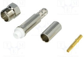 FME6121B1-ND3G-1-50, FME cable socket, straight, FME, Brass, Socket, Straight, 50Ohm, Crimp Terminal FME6121B1-ND3G-1-50, FME cable socket, straight, FME, Brass, Socket, Straight, 50Ohm, Crimp Terminal