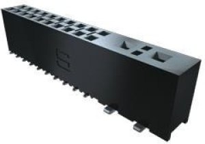 HPFC-107-01-T-D-02, DC Power Connectors .100" Signal/Power Combo Socket Strip