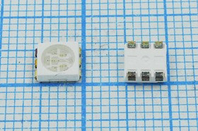 Светодиодная сборка SMD05050C6, цвет красный, 3 светодиода, 300 мкд, линза прозрачная; №5948 r СД сборка SMD05050C6\крx3\ 300\120\пр\ Светодиодная сборка SMD05050C6, цвет красный, 3 светодиода, 300 мкд, линза прозрачная; №5948 r СД сборка SMD05050C6\крx3\ 300\120\пр\
